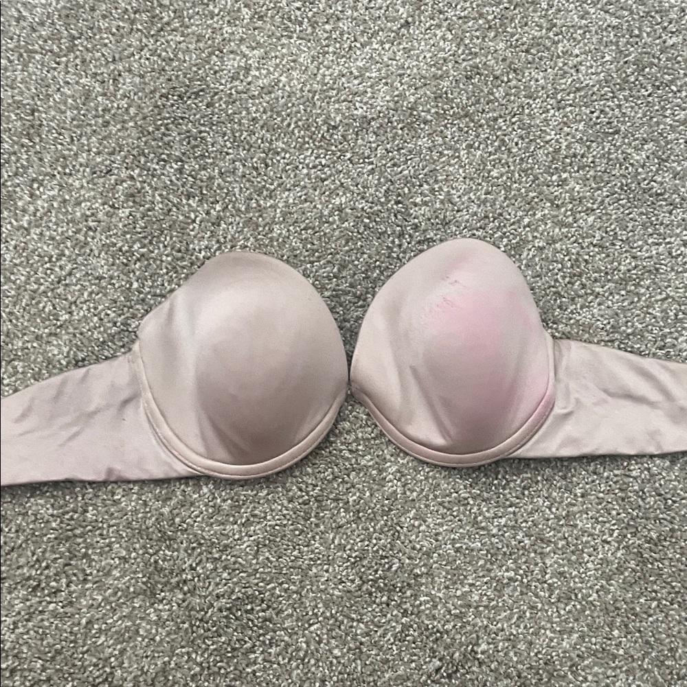Victoria's Secret Nude Strapless Bra
